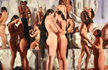 Madonnas daughter Lourdes performs nearly nude scene in a simulated orgy